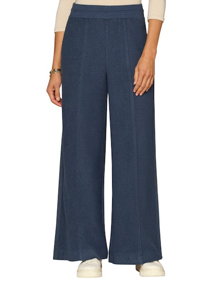 Wide Leg Side Panel Pant