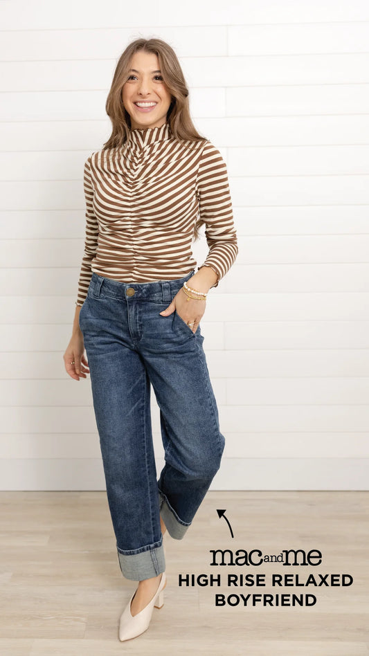 Mac and Me Relaxed Boyfriend Cuff