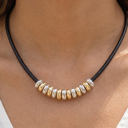Rubber Cord Necklace