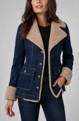 Sherpa Trimmed Jacket