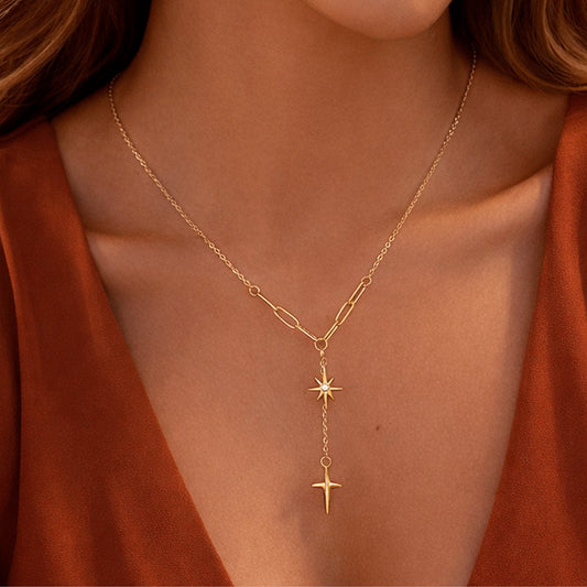 Star Cross Necklace