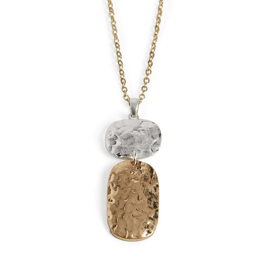 Tri-Shape Dangle Necklace