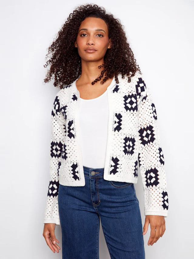 Square Crochet Cardigan