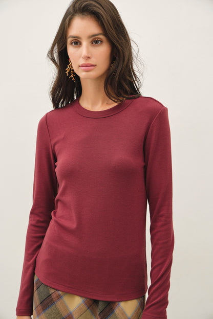 Crew Neck Long Sleeve